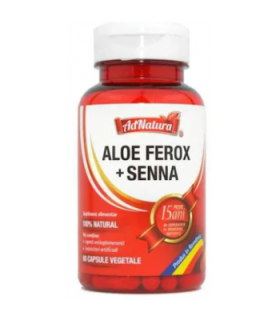 Aloe Ferox + Senna 60cps Adserv