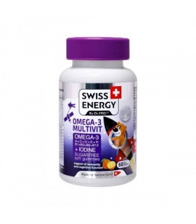 Swiss Energy, Jeleuri Moi Omega 3 Multivit pentru Copii