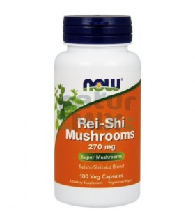 Rei-Shi (Ganoderma Lucidum) 270mg - 100 capsule NOW FOODS