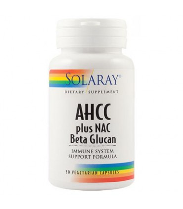 Ahcc Plus Nac & Beta Glucan 30cps Secom